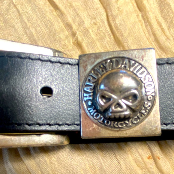 Harley Davidson genuine leather belt 32” - Picture 4 of 5